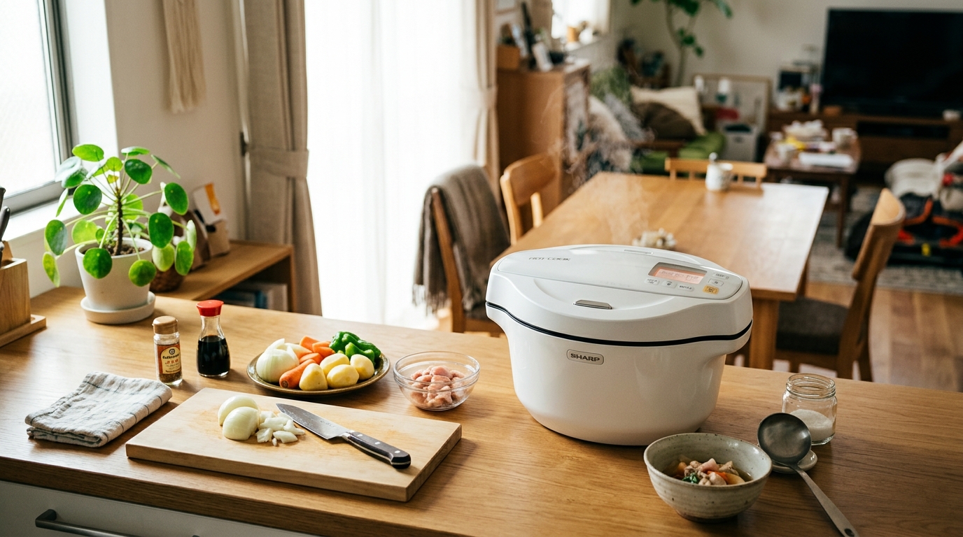 ホットクック歴2年のワーママが語る！電気鍋で平日夕食を15分に短縮した体験談