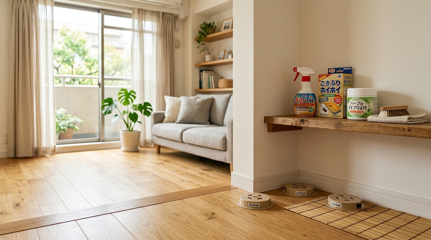 ゴキブリ、3年出ていません。マンションで春に仕掛ける対策ルーティンを全部公開します